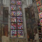 Freski ufundowane przez króla Władysława Jagiełłę w prezbiterium gotyckiej Kolegiaty Narodzenia NMP w Wiślicy / Fot. Marta Gajda-Kruk - Radio Kielce