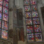 Freski ufundowane przez króla Władysława Jagiełłę w prezbiterium gotyckiej Kolegiaty Narodzenia NMP w Wiślicy / Fot. Marta Gajda-Kruk - Radio Kielce