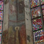 Freski ufundowane przez króla Władysława Jagiełłę w prezbiterium gotyckiej Kolegiaty Narodzenia NMP w Wiślicy / Fot. Marta Gajda-Kruk - Radio Kielce