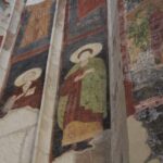 Freski ufundowane przez króla Władysława Jagiełłę w prezbiterium gotyckiej Kolegiaty Narodzenia NMP w Wiślicy / Fot. Marta Gajda-Kruk - Radio Kielce