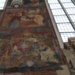 Freski ufundowane przez króla Władysława Jagiełłę w prezbiterium gotyckiej Kolegiaty Narodzenia NMP w Wiślicy / Fot. Marta Gajda-Kruk - Radio Kielce