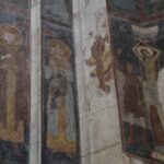 Freski ufundowane przez króla Władysława Jagiełłę w prezbiterium gotyckiej Kolegiaty Narodzenia NMP w Wiślicy / Fot. Marta Gajda-Kruk - Radio Kielce