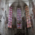 Freski ufundowane przez króla Władysława Jagiełłę w prezbiterium gotyckiej Kolegiaty Narodzenia NMP w Wiślicy / Fot. Marta Gajda-Kruk - Radio Kielce