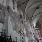 Freski ufundowane przez króla Władysława Jagiełłę w prezbiterium gotyckiej Kolegiaty Narodzenia NMP w Wiślicy / Fot. Marta Gajda-Kruk - Radio Kielce