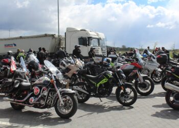 26.04.2026. Pińczów. Rozpoczęcie sezonu motocyklowego / Fot. Marta Gajda-Kruk - Radio Kielce