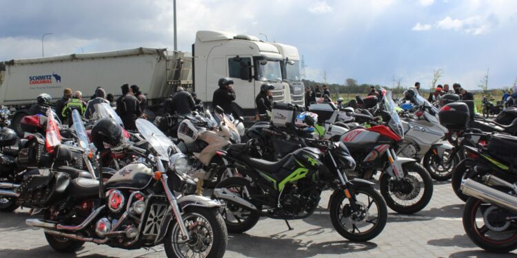 26.04.2026. Pińczów. Rozpoczęcie sezonu motocyklowego / Fot. Marta Gajda-Kruk - Radio Kielce