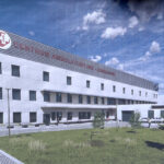 21.04.2026. Wizualizacja pawilonów Szpitala Specjalistycznego Ducha Świętego w Sandomierzu / Fot. Grażyna Szlęzak-Wójcik – Radio Kielce