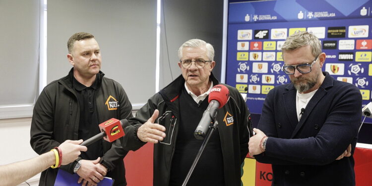 02.04.2026. Kielce. Zygmunt Chajzer na Exbud Arenie. / Fot. Jarosław Kubalski - Radio Kielce