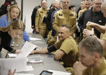 Kielce. PSP. Badania profilaktyczne dla strażaków - Radio Kielce 09.04.2026 Kielce. PSP. Badania profilaktyczne dla strażaków / Fot. Jarosław Kubalski - Radio Kielce