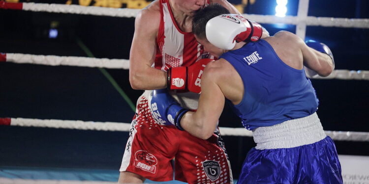 10.04.2026. Kielce. Mecz WKB RUSHH Kielce - Imperium Boxing Wałbrzych / Fot. Jarosław Kubalski - Radio Kielce