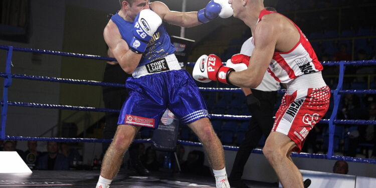 RUSHH zwyciężył w Krakowie, choć aż tak łatwo nie było - Radio Kielce 10.04.2026. Kielce. Mecz WKB RUSHH Kielce - Imperium Boxing Wałbrzych / Fot. Jarosław Kubalski - Radio Kielce