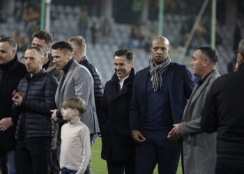 10.04.2026. Kielce. Jubileusz 20-lecia stadionu przy ulicy Ściegiennego 8 / Fot. Jarosław Kubalski - Radio Kielce