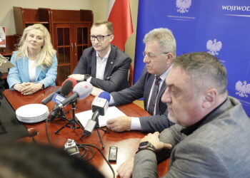 20.04.2026. Kielce. Konferencja prasowa / Fot. Jarosław Kubalski - Radio Kielce