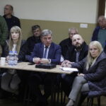 20.04.2026. Konsultacje społeczne w sprawie budowy obwodnicy Brzezin / Fot. Jarosław Kubalski - Radio Kielce