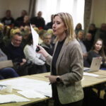 20.04.2026. Konsultacje społeczne w sprawie budowy obwodnicy Brzezin / Fot. Jarosław Kubalski - Radio Kielce