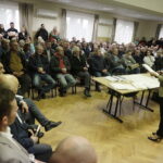 20.04.2026. Konsultacje społeczne w sprawie budowy obwodnicy Brzezin / Fot. Jarosław Kubalski - Radio Kielce