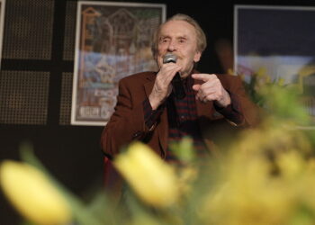 24.04.2026 Kielce. Aktor Daniel Olbrychski w klubie WSPAK / Fot. Jarosław Kubalski - Radio Kielce