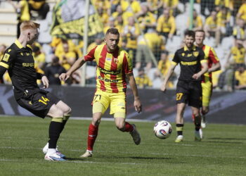 25.04.2026 Kielce. Mecz Korona Kielce- GKS Katowice / Fot. Jarosław Kubalski - Radio Kielce