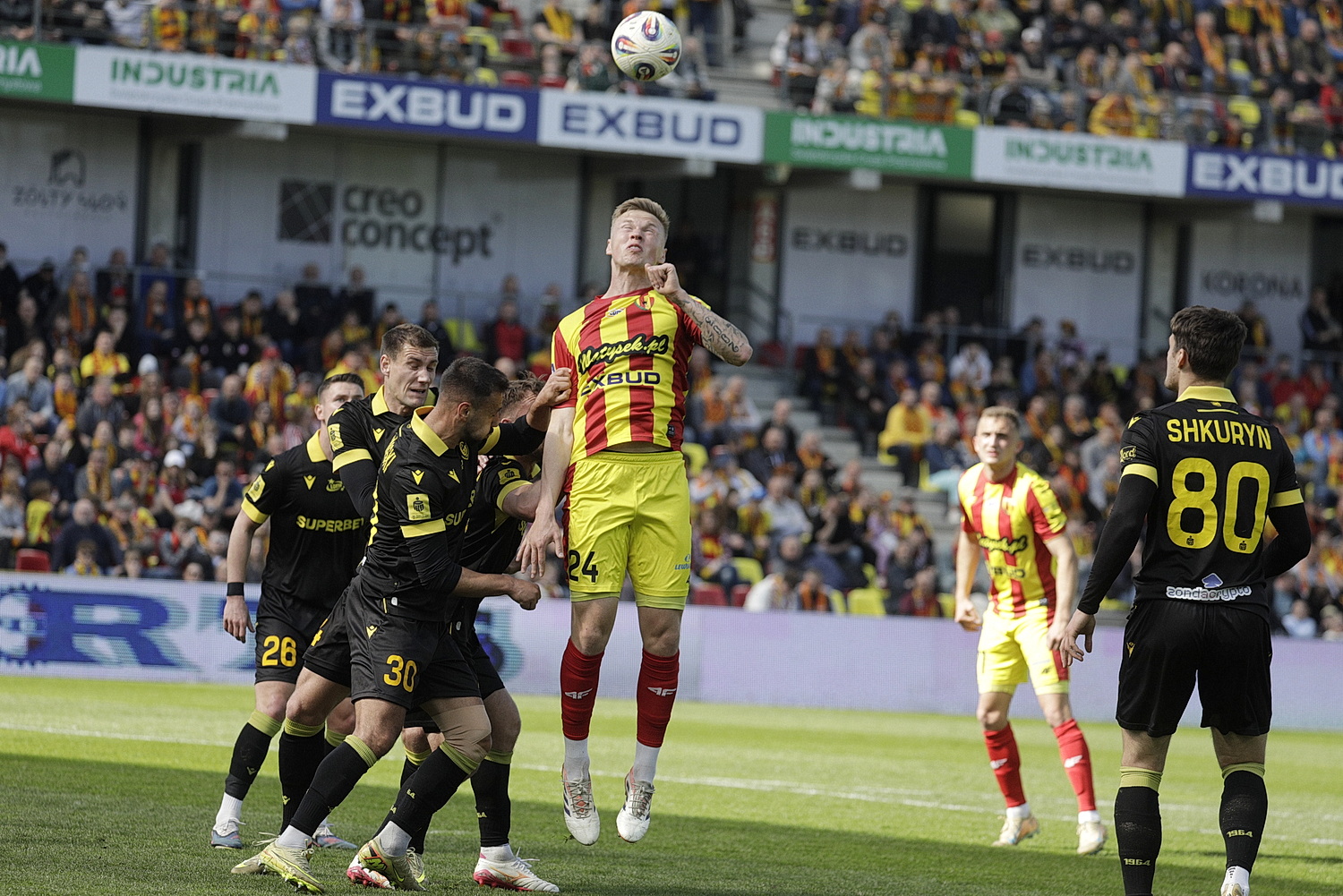 Mecz Korona Kielce- GKS Katowice