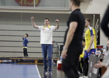 25.04.2026. Kielce. Mecz Industria Kielce - Netland MKS Kalisz / Fot. Jarosław Kubalski - Radio Kielce