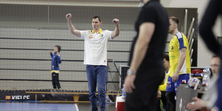 25.04.2026. Kielce. Mecz Industria Kielce - Netland MKS Kalisz / Fot. Jarosław Kubalski - Radio Kielce