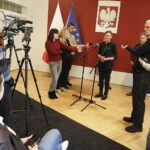 27.04.2026. Kielce. Świętokrzyski Urząd Wojewódzki. Konferencja dotycząca obchodów 1, 2, 3 maja / Fot. Jarosław Kubalski - Radio Kielce