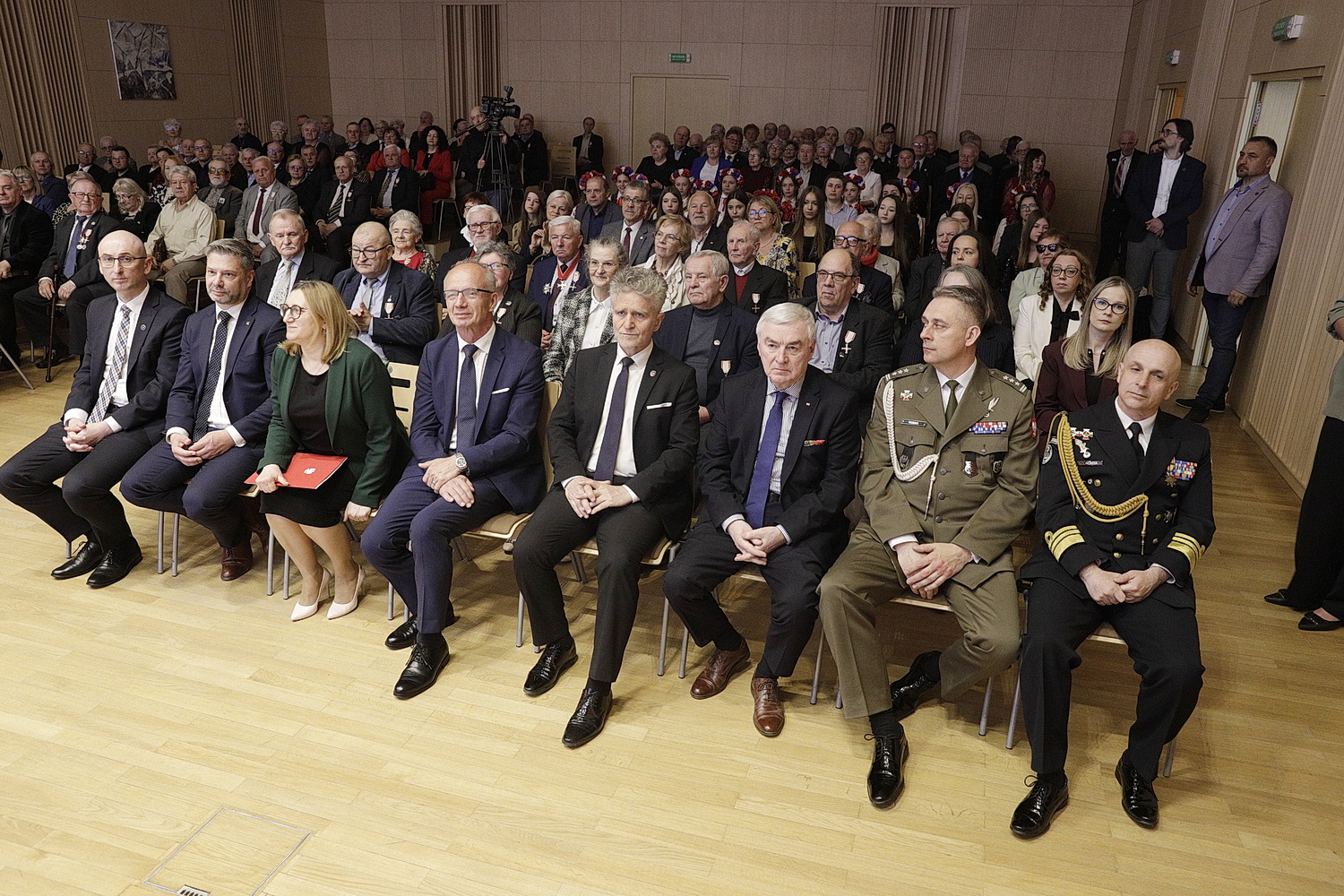 Kielce. Spotkanie Dam i Kawalerów Krzyża Wolności i Solidarności