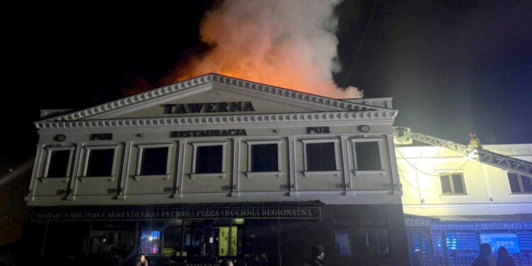 Kolejny pożar w sandomierskim hotelu