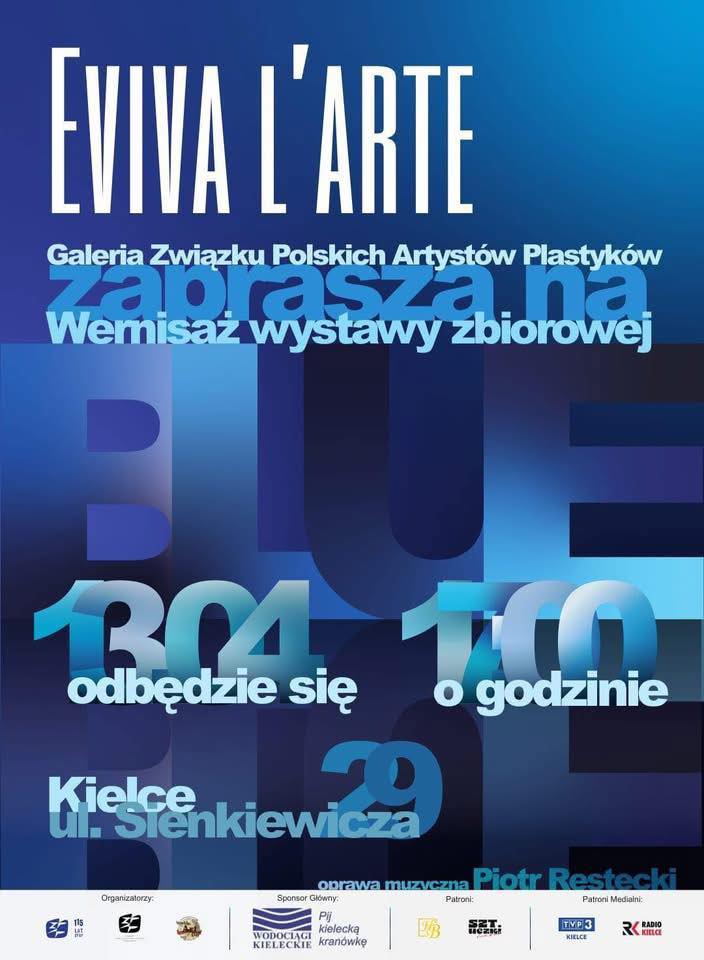Wernisaż wystawy „Blue” Wernisaż wystawy „Blue”