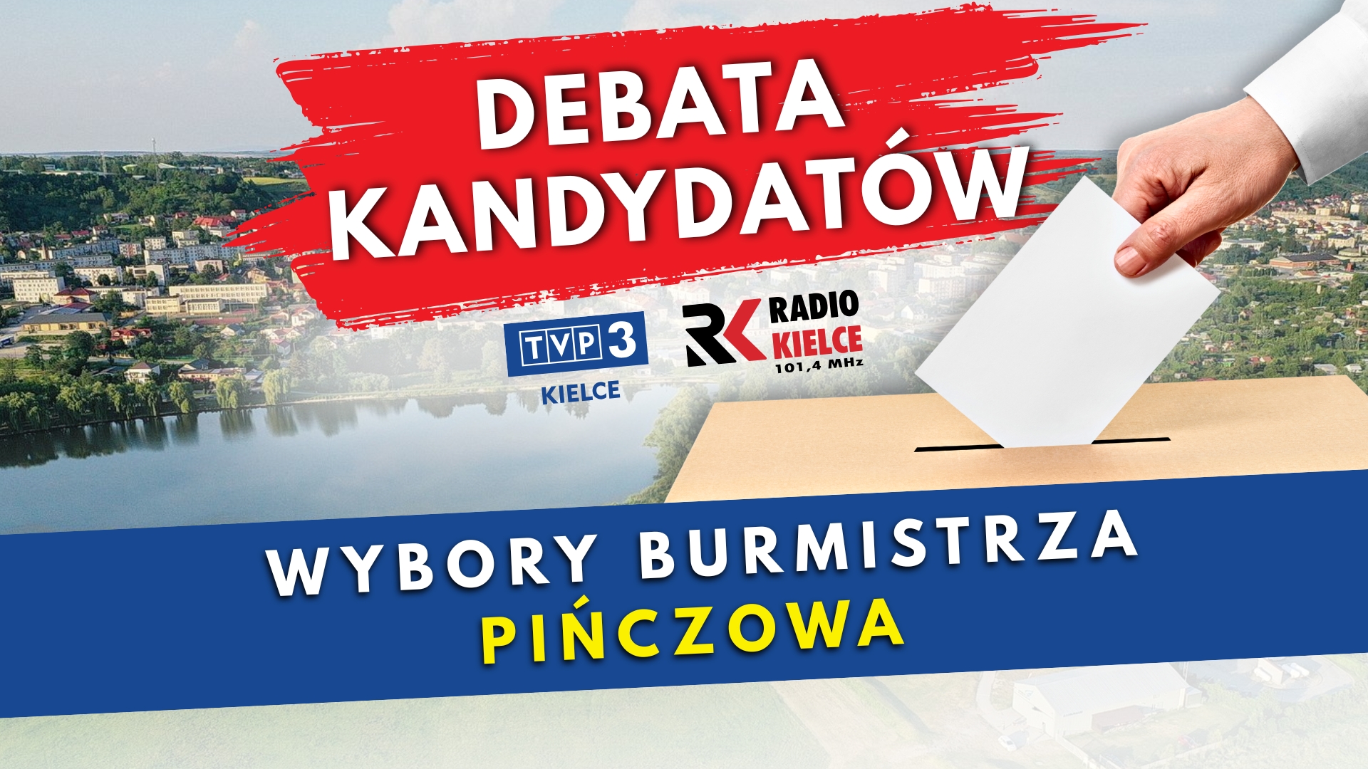 Wybory burmistrza Pińczowa. Debata kandydatów