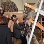 14.04.2026. Kielce. Państwowe Liceum Sztuk Plastycznych imienia Józefa Szermentowskiego w Kielcach. Aktorka Agata Kulesza odwiedziła kieleckie liceum / Fot. Aleksandra Kwaśniewska - Radio Kielce