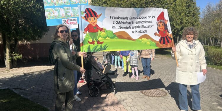 22.04.2026. Kielce. Dzień Ziemi / Fot. Izabela Mortas-Rubak - Radio Kielce