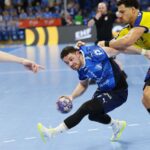 18.04.2026. Kalisz. Final Four Pucharu Polski, mecz: Orlen Wisła Płock - Industria Kielce / Fot. PAP/Tomasz Wojtasik