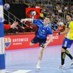 18.04.2026. Kalisz. Final Four Pucharu Polski, mecz: Orlen Wisła Płock - Industria Kielce / Fot. PAP/Tomasz Wojtasik