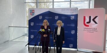 16.04.2026. Kielce. UJK. Konferencja prasowa/ Fot. Daniel Lenart - Radio Kielce