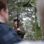 11.04.2026. Małogoszcz. II Spacer Śladami NSZ Rejonu Małogoszcz / Fot. Paweł Krzysztofik