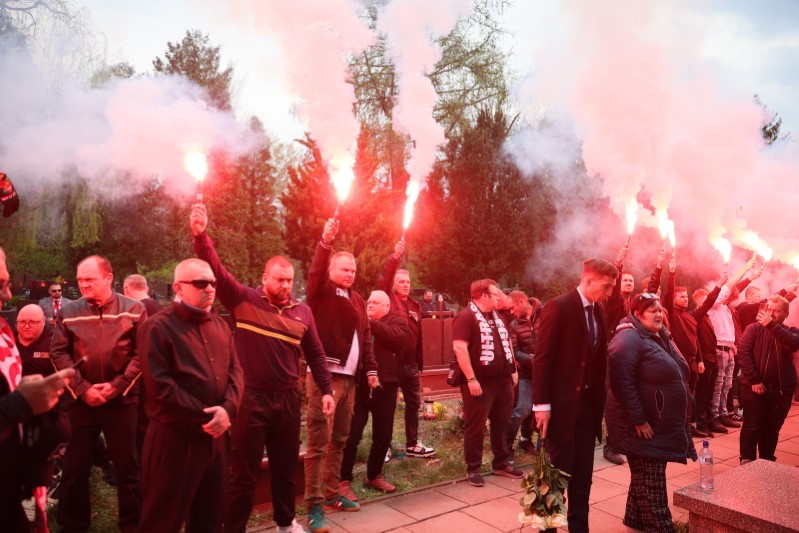 16.04.2026. Warszawa. Pogrzeb Jacka Magiery / Fot. Leszek Szymański - PAP