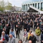 16.04.2026. Warszawa. Pogrzeb Jacka Magiery / Fot. Leszek Szymański - PAP