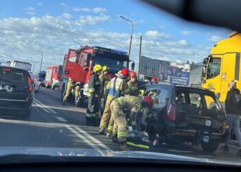 Wypadek w Kostomłotach