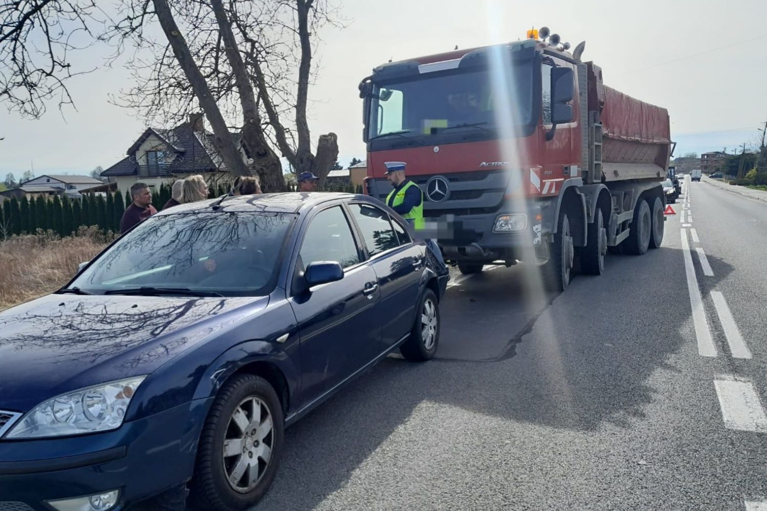 Wypadek na trasie krajowej. Są utrudnienia