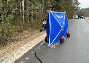 Tragiczny wypadek z udziałem pijanego motorowerzysty