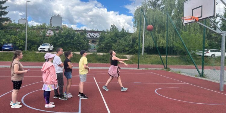 28.05.2026. Kielce. Zespół Placówek Szkolno - Wychowawczych przy ul. Jagiellońskiej w Kielcach. Dzień Sportu i Dzień Dziecka / Fot. Iwona Murawska-Bujnowicz-Radio Kielce