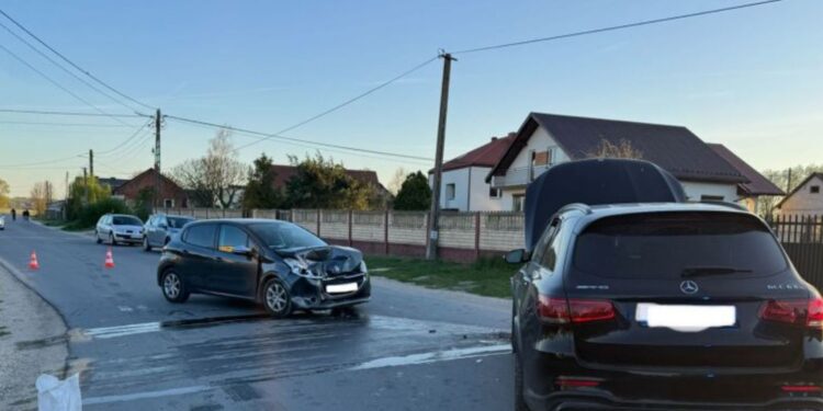02.05.2026. Pasturka w gminie Pińczów. Wypadek / Fot. PSP Pińczów