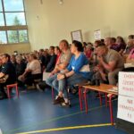 22.05.2026. Stara Zbelutka. Spotkanie mieszkańców w sprawie planowanej budowy krematorium / Fot. Marcin Marszałek - Radio Kielce