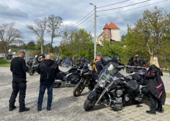01.05.2026. Sandomierz. Inauguracja sezonu motocyklowego / Fot. Grażyna Szlęzak-Wójcik - Radio Kielce