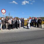 Wąchock. Nadanie imienia Wąchockich Cystersów rondu u zbiegu ulic Starachowickiej i Wygoda / Fot. UMiG Wąchock