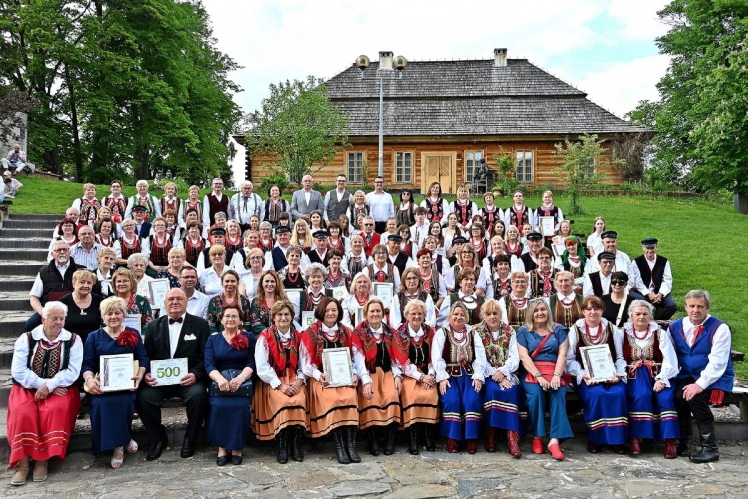 Ciekoty rozbrzmiewały ludową muzyką