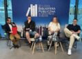 28.05.2026. Kielce. Poczytalnia na dVoRcu. Spotkanie z Anną Benicewicz-Miazgą, autorką książki „Historia mistrzów. 60 lat 1965-2025” / Fot. Kamil Król -Radio Kielce