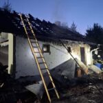 10.05.2026. Suków. Pożar / źródło: OSP Niestachów