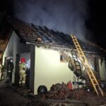 10.05.2026. Suków. Pożar / źródło: OSP Niestachów